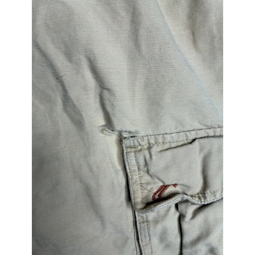 Columbia Mens Tan Cotton Cargo Shorts Size 40 Hiking Outdoor Khaki 0108 AM 4473